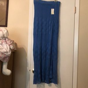 Blue Long skirt